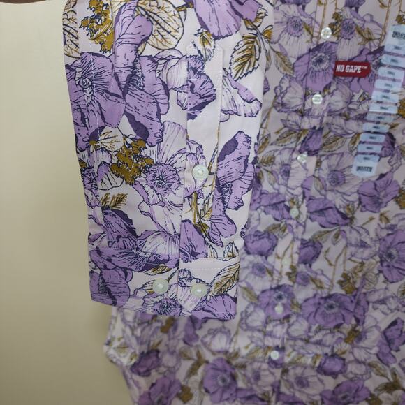 Duluth Wrinklefighter Tunic in Pink Floral Size S - Picture 4 of 9